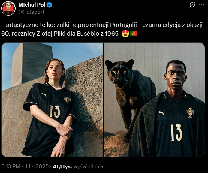 NOWE, OKOLICZNOŚCIOWE koszulki reprezentacji Portugalii! WOW!